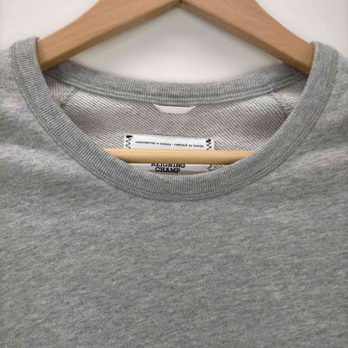 レイニングチャンプ REIGNING CHAMP レイニングチャンプ REIGNING CHAMP ミッドウェイトテリー クルーネック スウェット トレーナー プルオーバー 長袖 XS グレー /DF ■OS レディース レディース import:XS